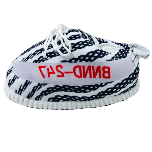 Comfy Unisex Plush Sneaker Slippers – Yeezy Inspired – One Size Fits Most - Picture 2 of 2